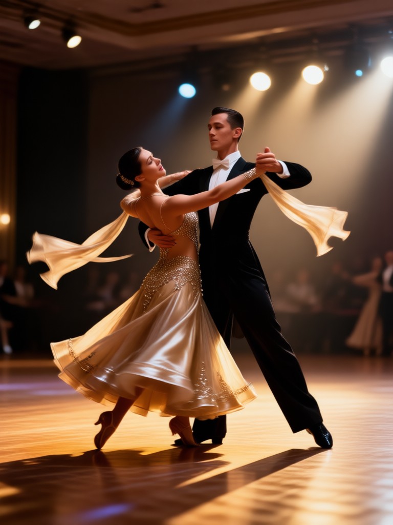 Quickstep Couple Dance