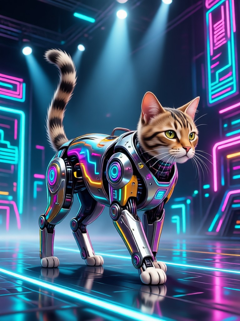 Descarga vividix para Pasarelas con Animales con IA