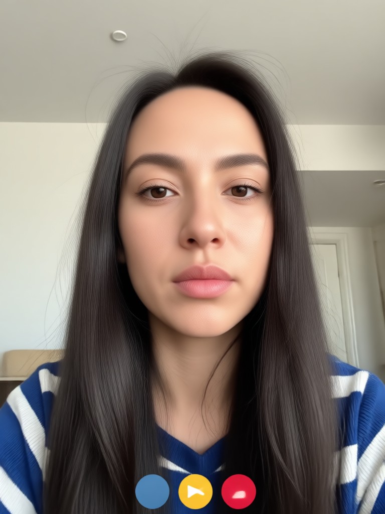 Film grain classic private video call look