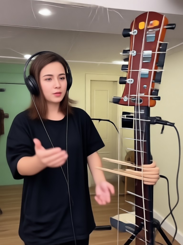 Pop-Star Musikvideo Gesichtstausch
