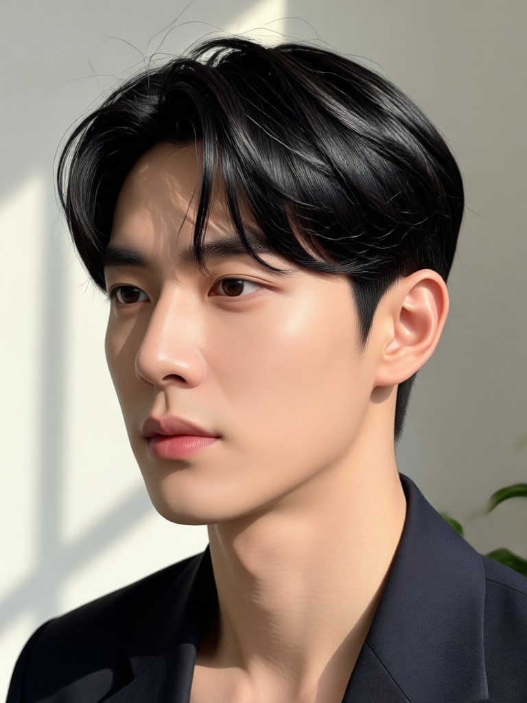 Clean cut undercut style AI preview