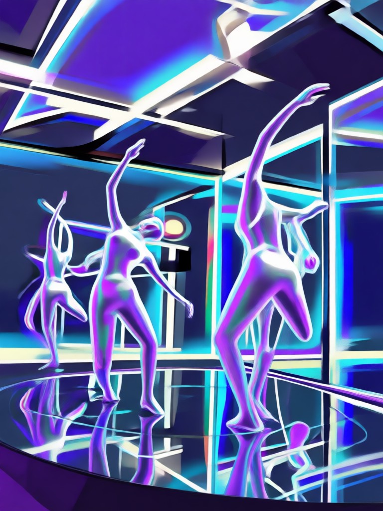 AI dancing to a viral TikTok trend