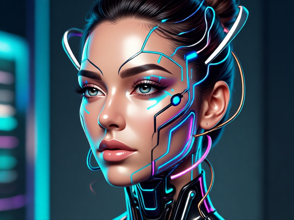 Hyper realistic AI generated woman