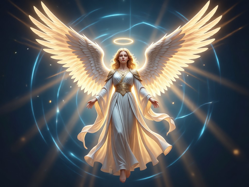 Customizable angel features like wings, halo, and aura