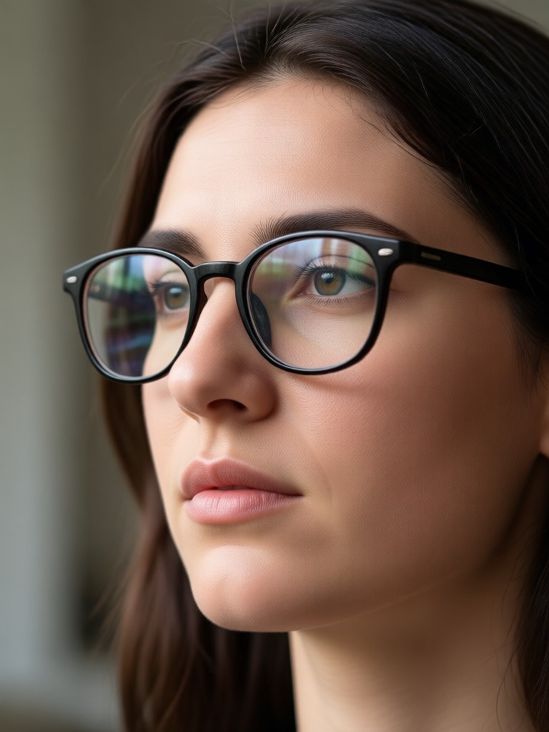 IA adicionou óculos de sol wayfarer clássicos
