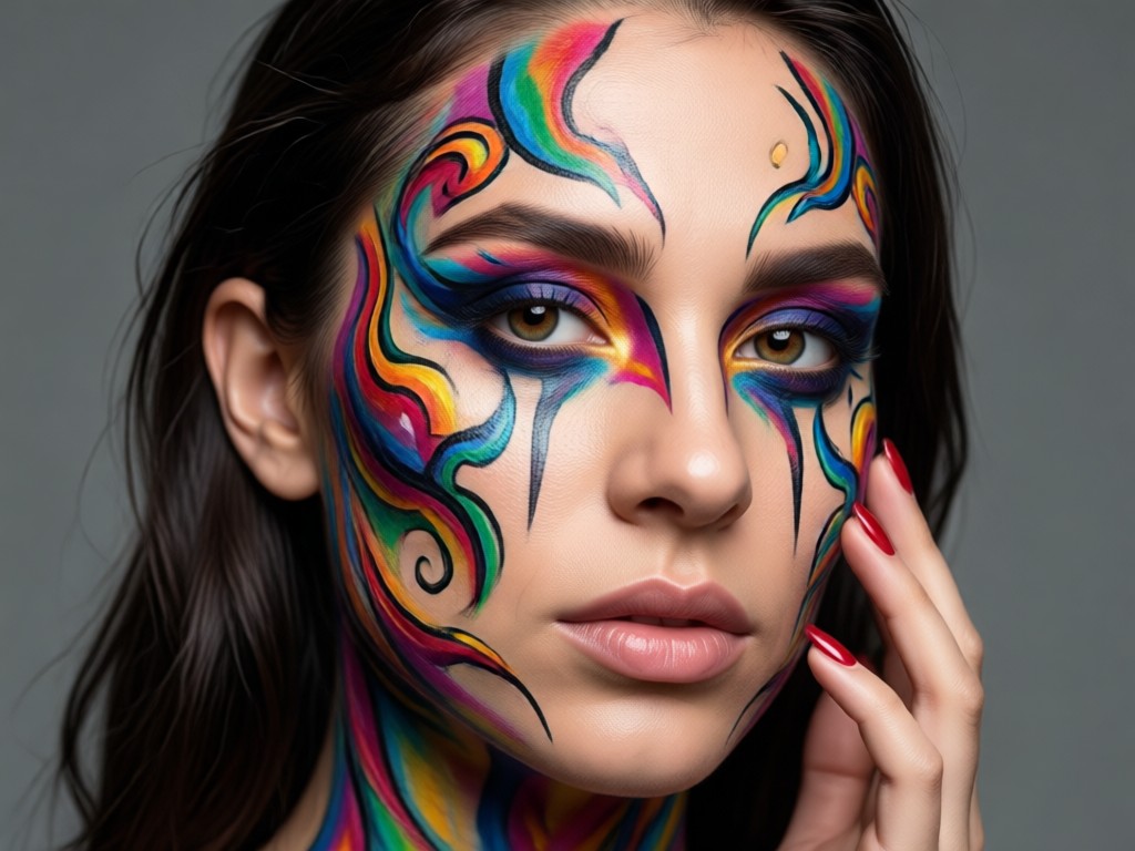 Motivdetail-Erhalt bei Body-Art-Umwandlung