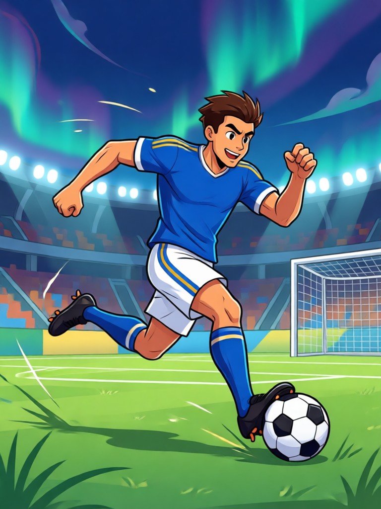 AIサッカー選手作成用モバイルアプリインターフェース