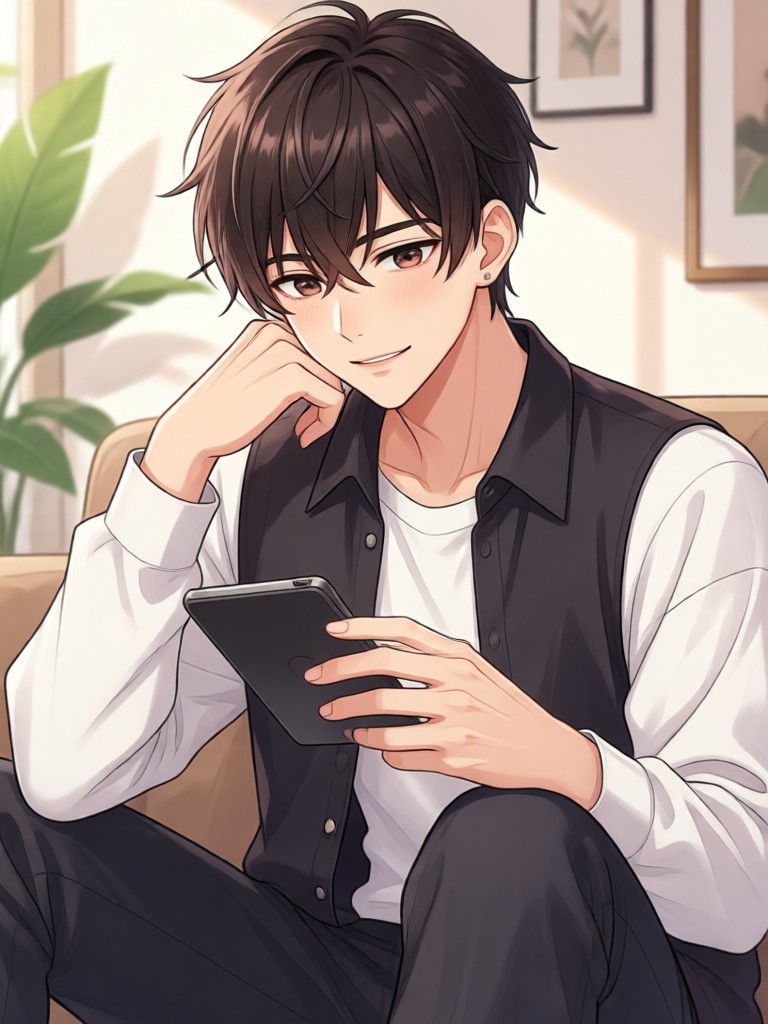 Romantic AI boyfriend example