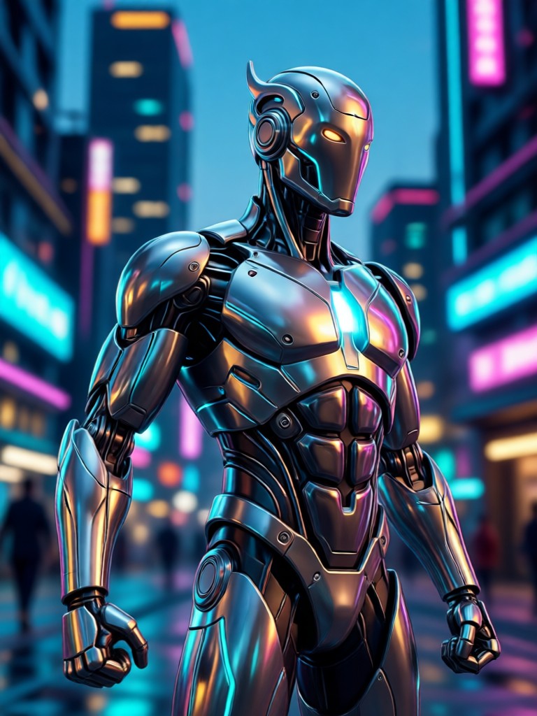 Modern tactical operative AI hero in a dramatic standoff