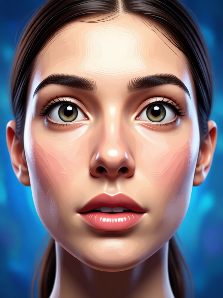 Heyo app generating AI facial expressions on a mobile phone