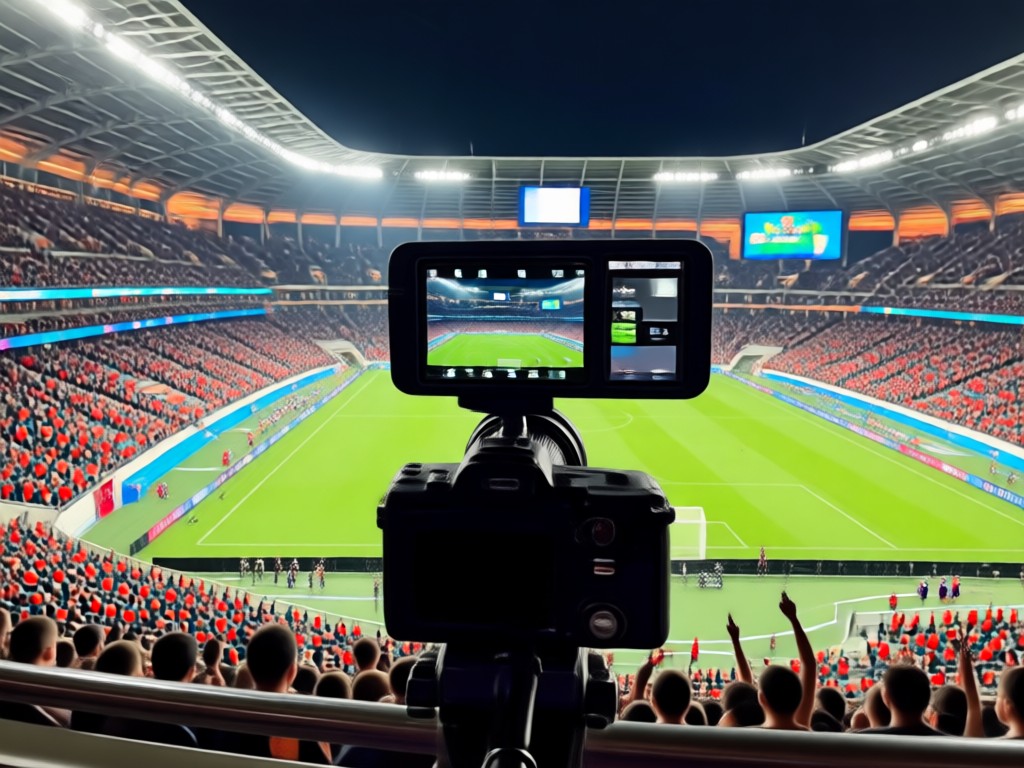 Broadcast camera color grading styles