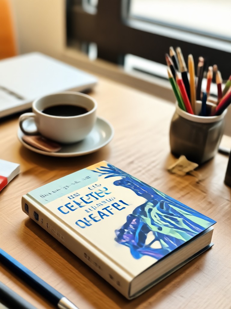 AI generated dark fantasy book cover with dragon