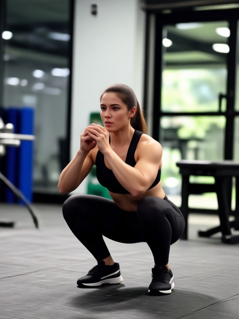 AI overhead squat mobility video