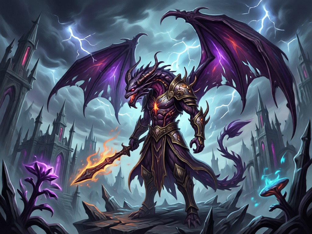Image to dark fantasy style transfer example