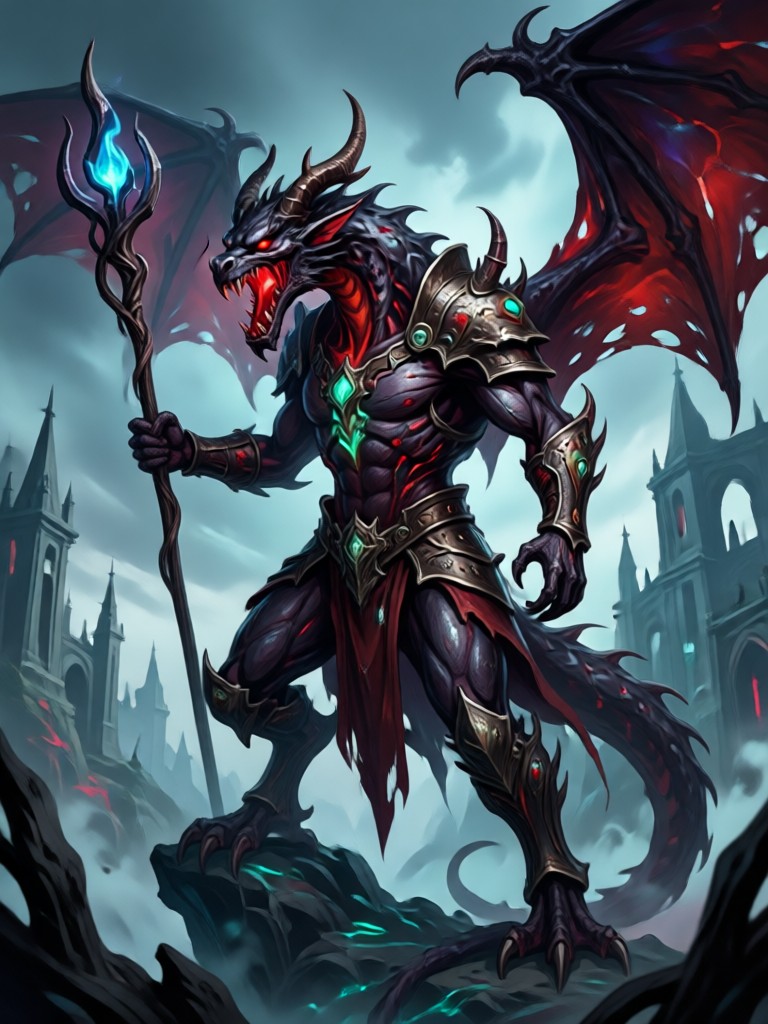Vampire lord in a grand hall dark fantasy AI art