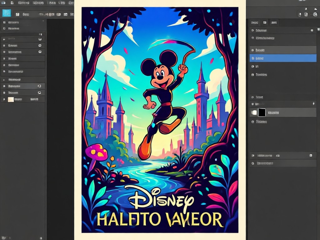 Gallery of Disney Pixar AI poster templates