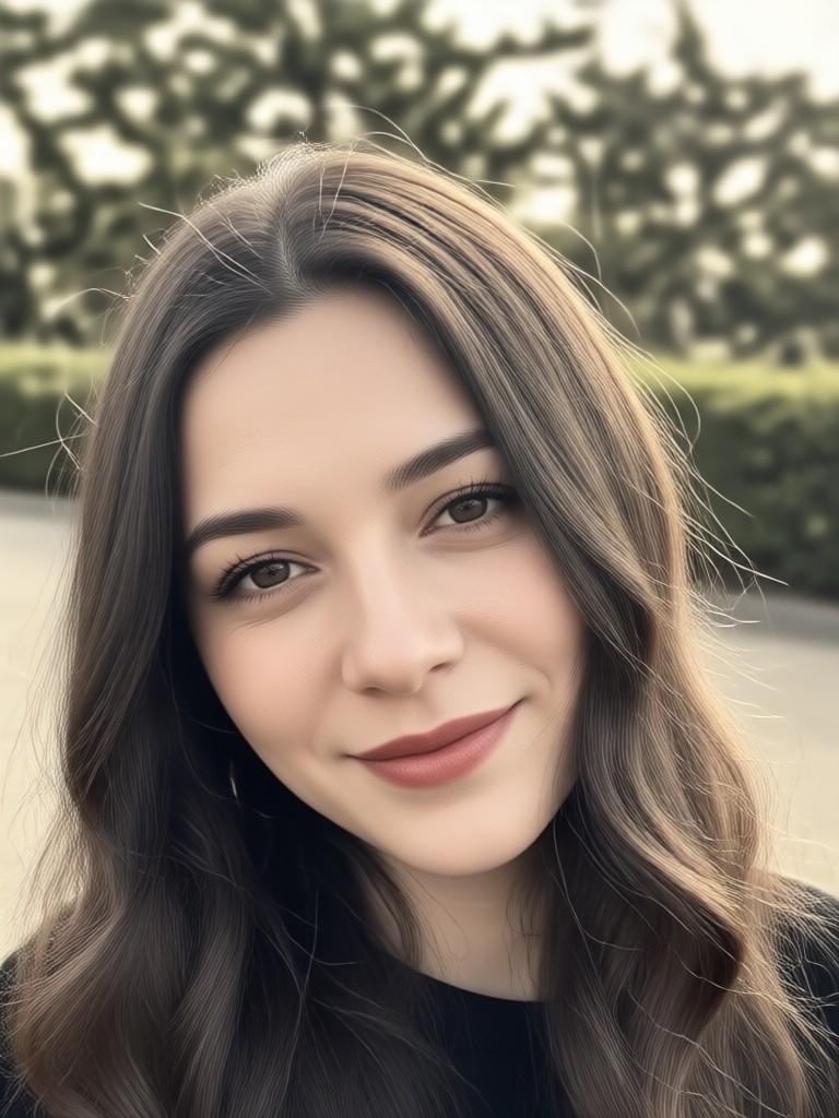 Heavily filtered Instagram photo restored to natural colors