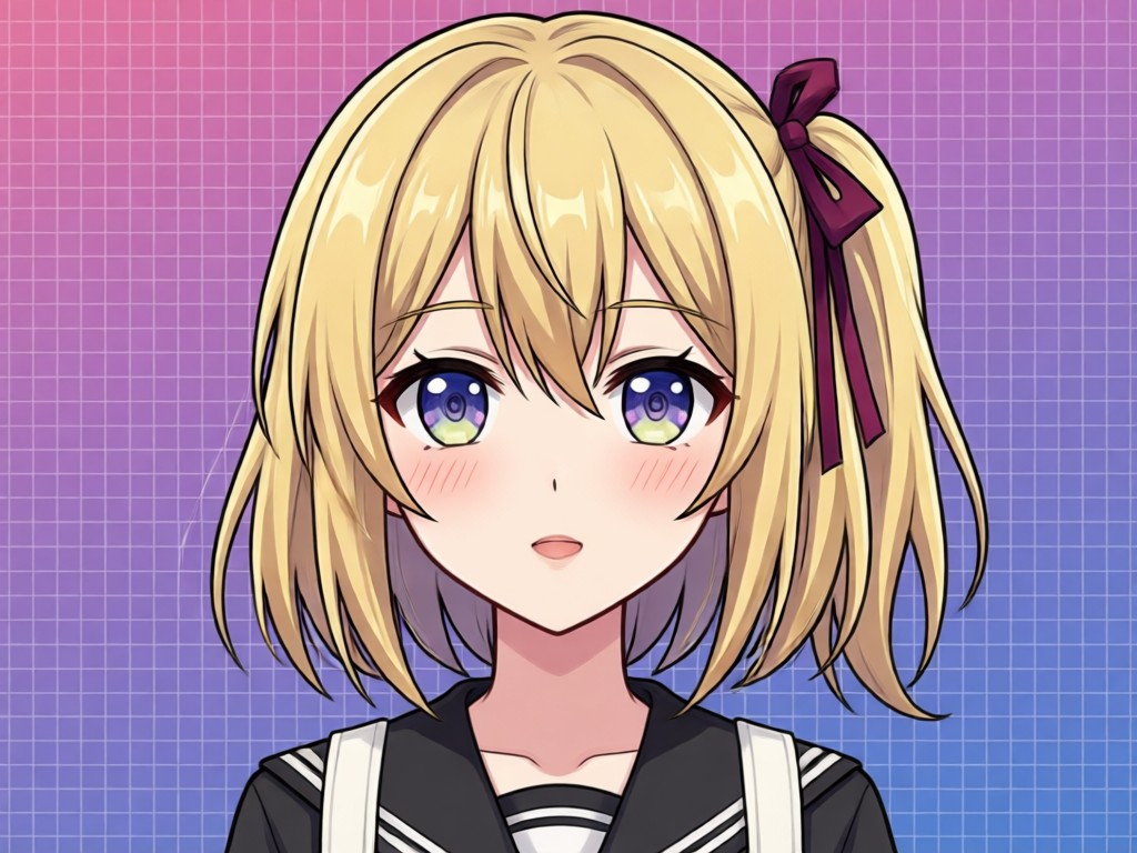 Authentic anime art style transformation