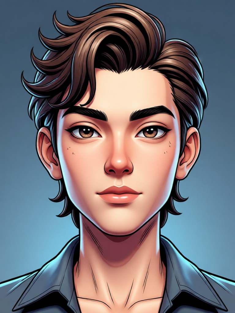 Sci-fi 3D character from single photo