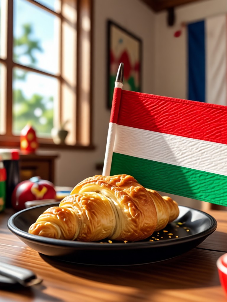 Sebelum dan sesudah potret dengan filter patriotik AI Merdeka