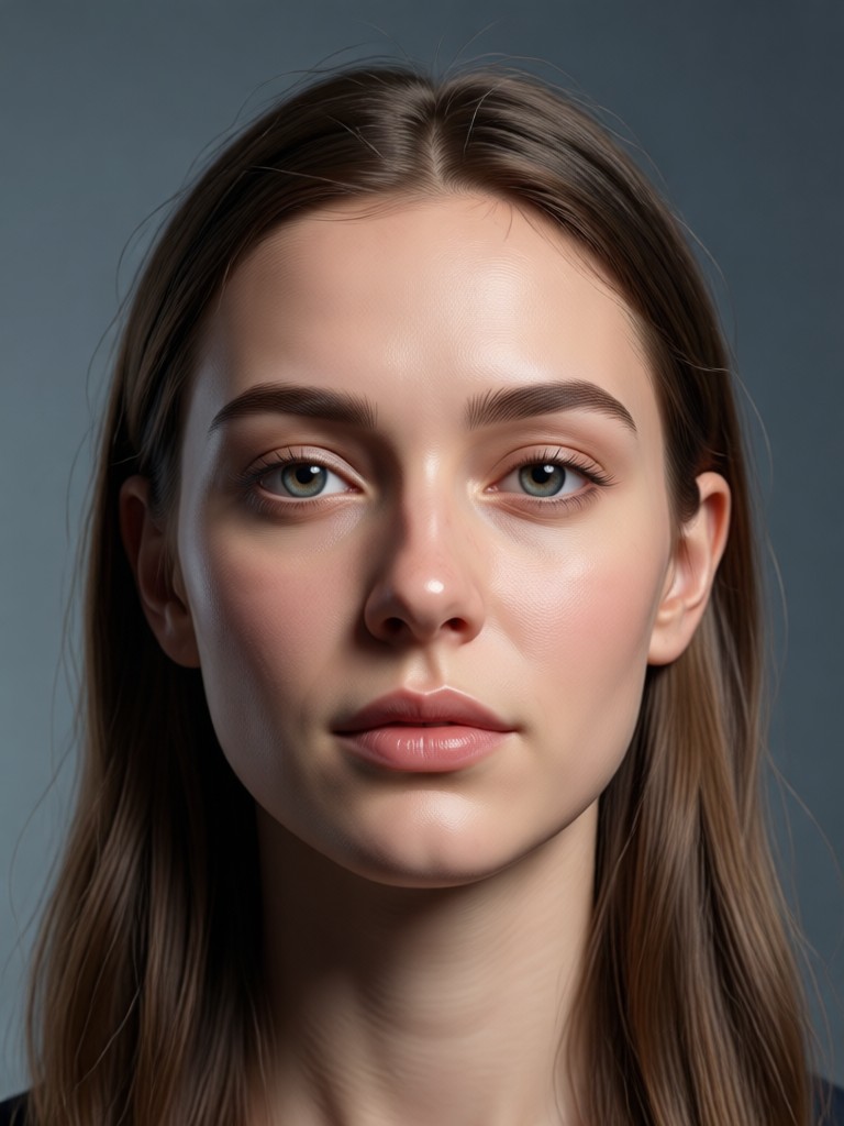 AI generated headshot with neutral professional background