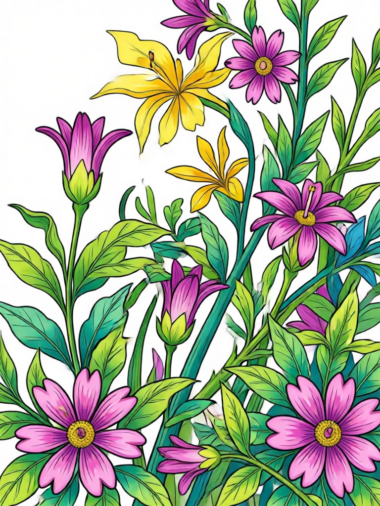 Mobile app creating AI coloring pages