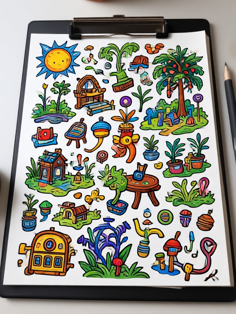 Fantasy and Mythical Creatures Coloring Sheets