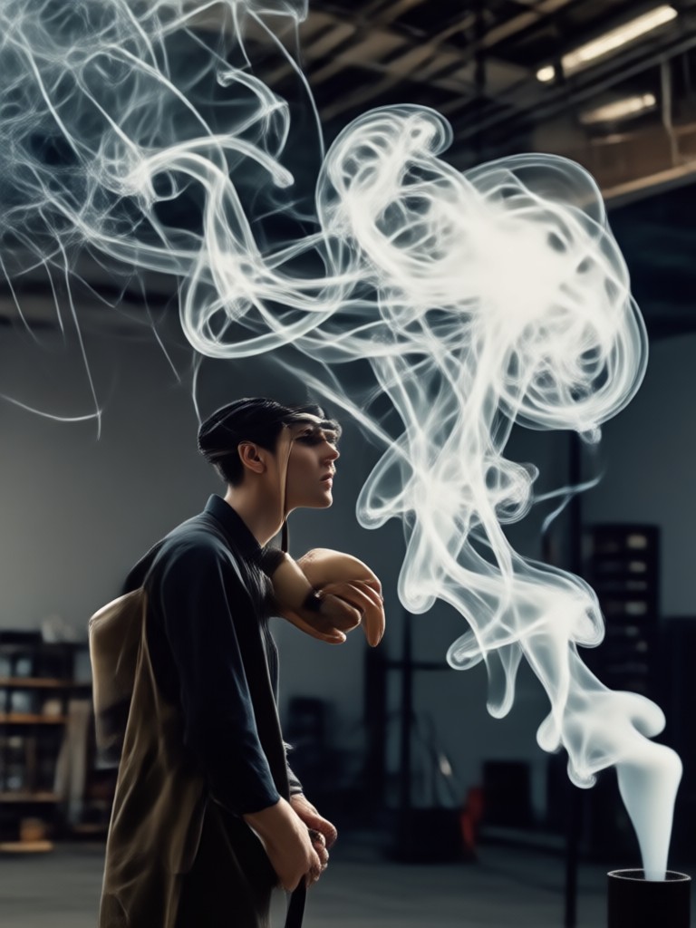 smoky background maker result