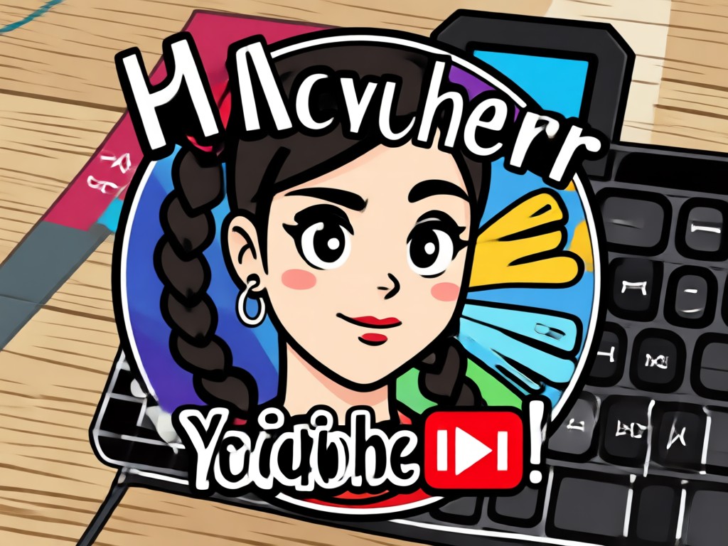 IA gerando uma foto de perfil do YouTube a partir de texto