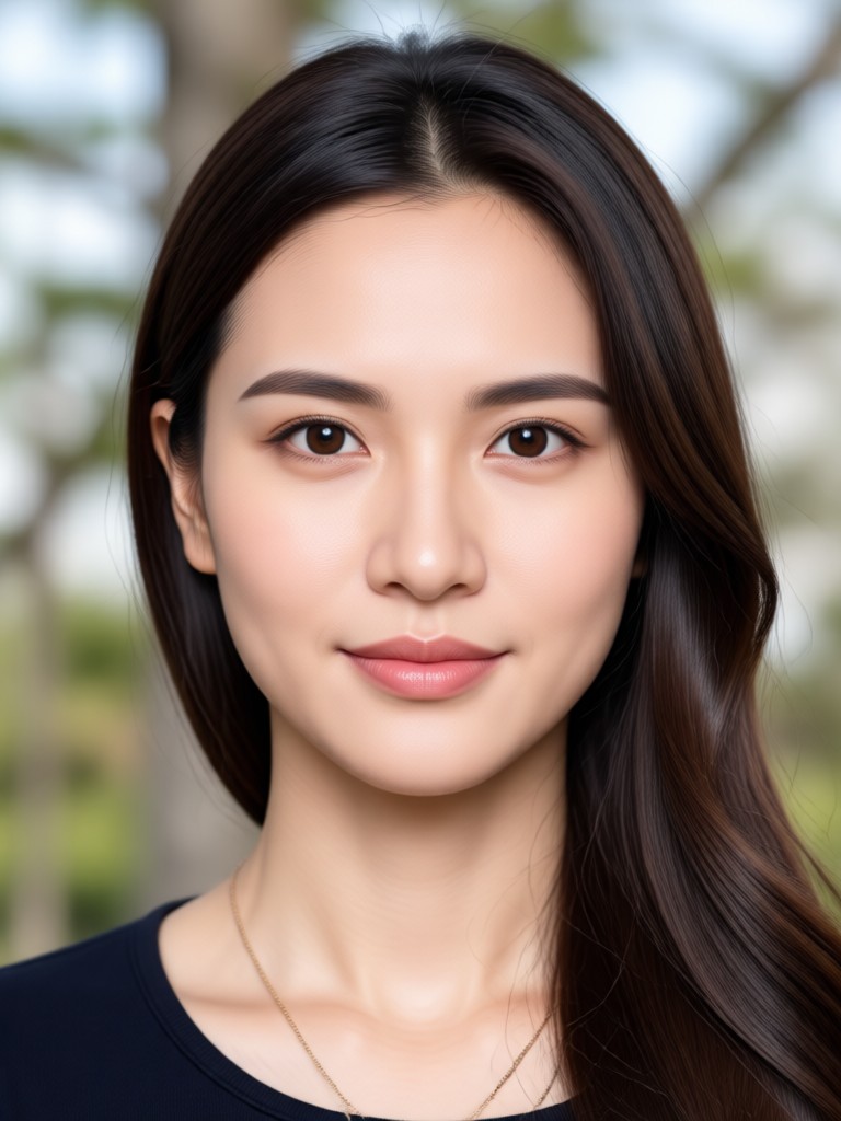 AI Passport Photo Maker before and after example
