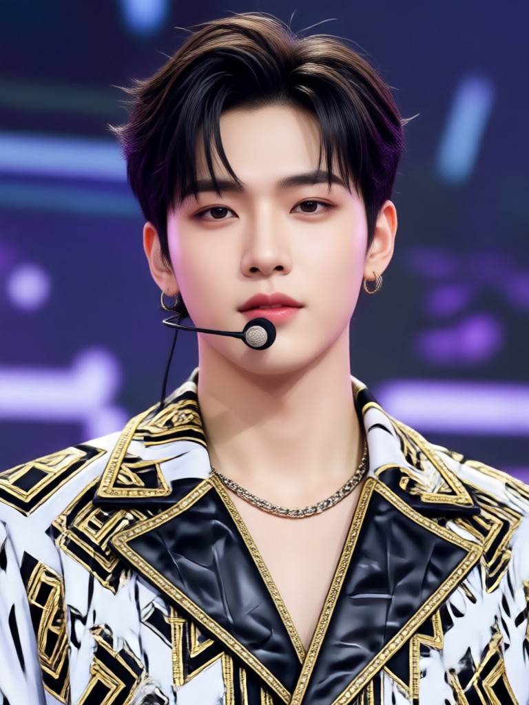Casual chic K-Pop style AI transformation