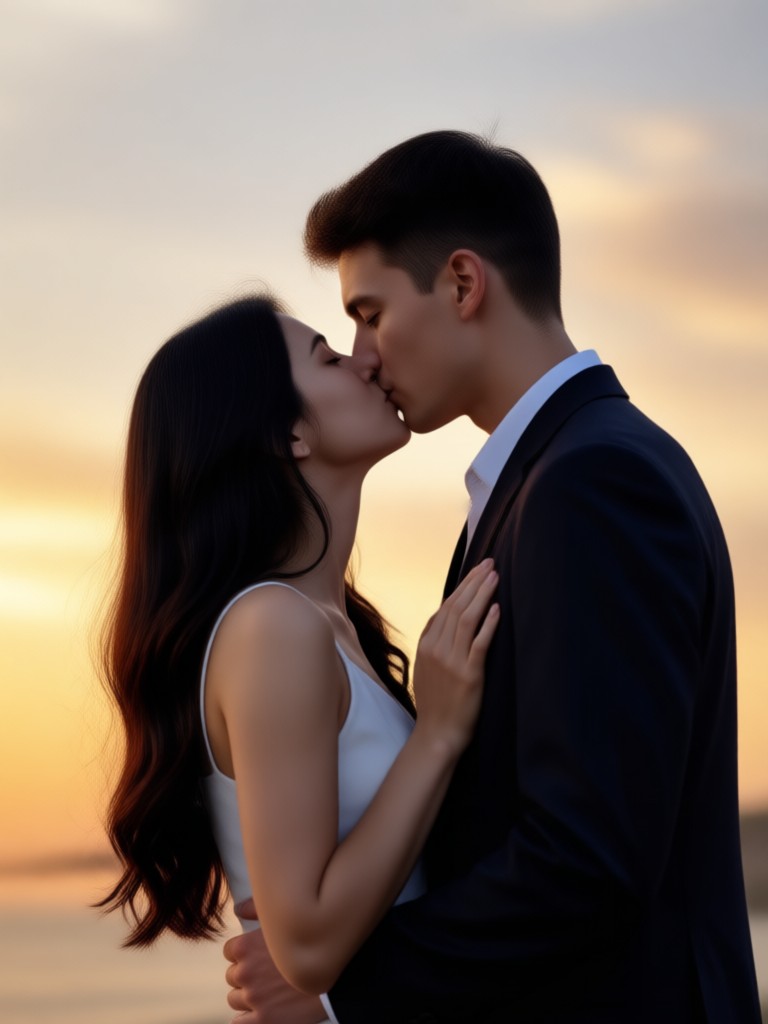 Viral TikTok style engagement announcement
