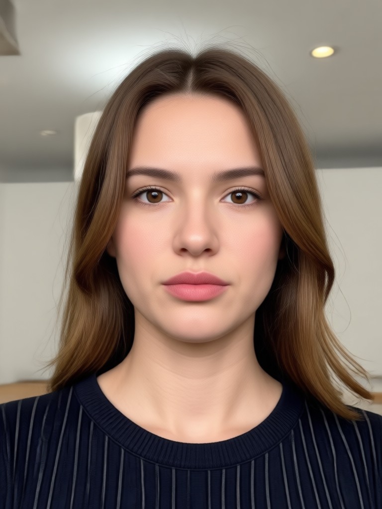 Cosplay video enhanced with character accurate face swap