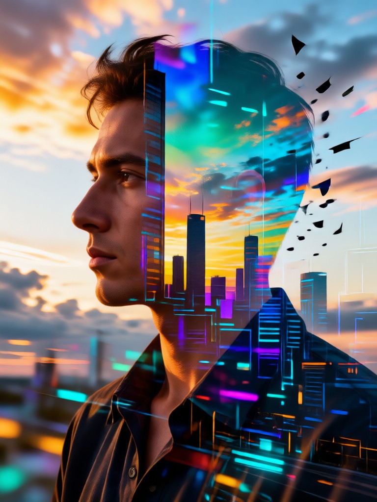 Download moodix for Couple Double Exposure Photo Generator