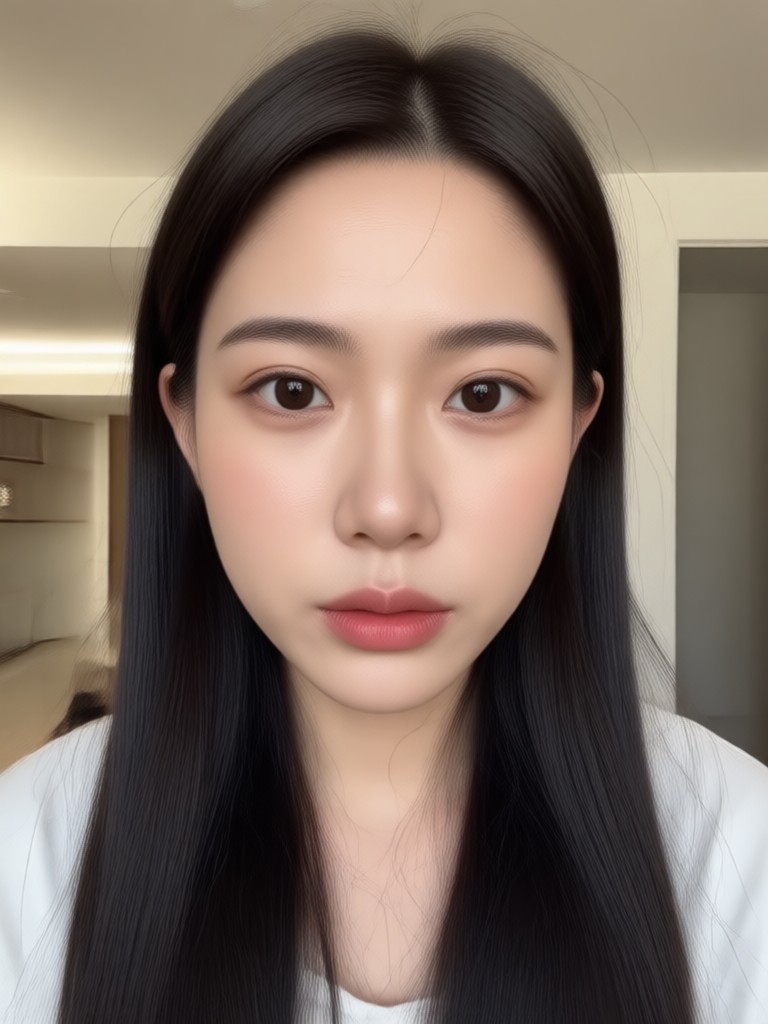 AI face swap in a music video performance
