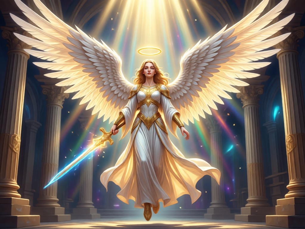 Gallery showing different angel art styles