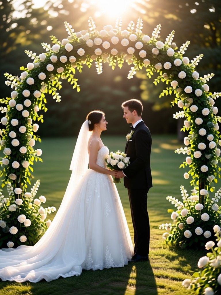 ビンテージテーマ AI結婚式 ポートレート