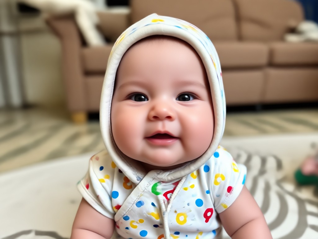 Different AI baby styles cartoon and realistic