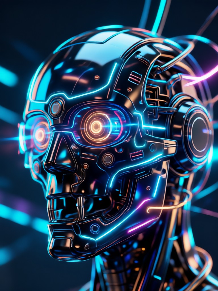3D clay art style character created with AI
