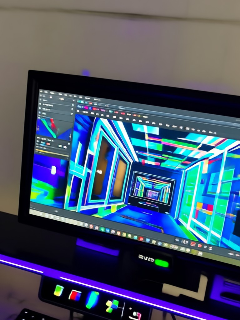AI 180 degree turn video example