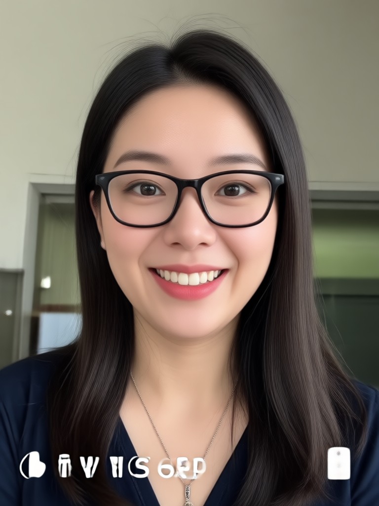Cartoon and真人face swap video
