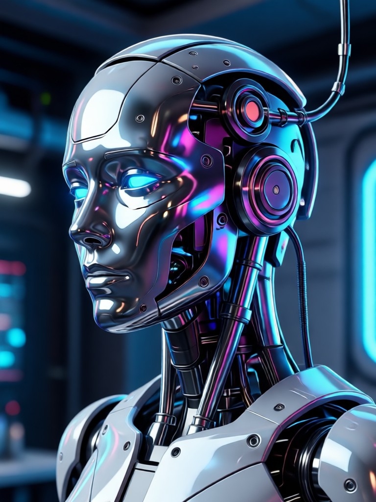 Cyberpunk character AI generator