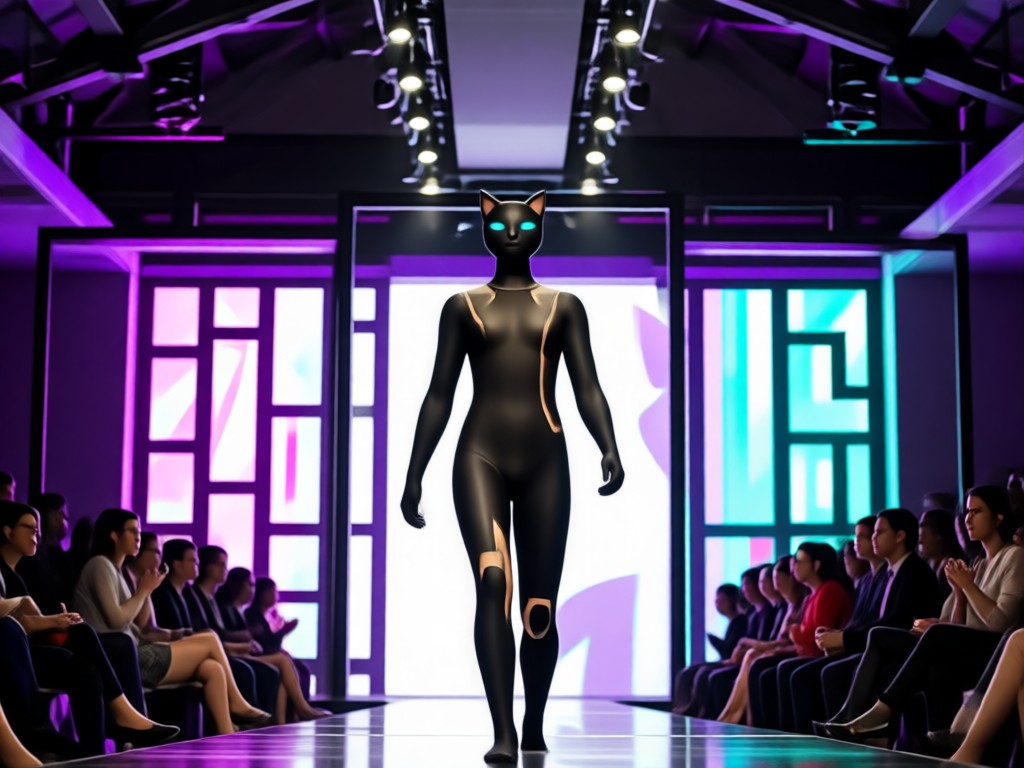 AI generated fashion models with different poses and styles