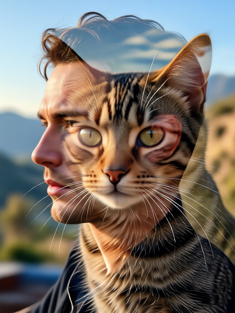 Pet combined with floral and botanical elements