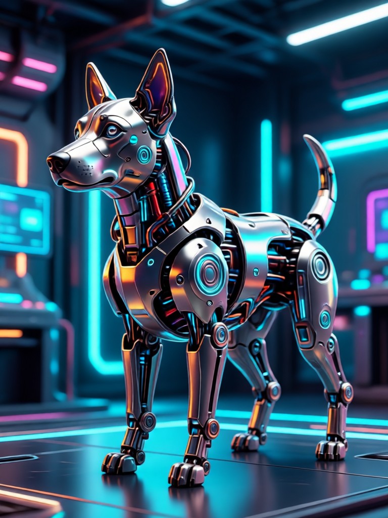オーストラリアンシェパードのリアルなポートレート（AI）