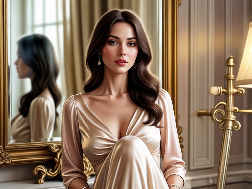 One tap AI boudoir style transfer demo