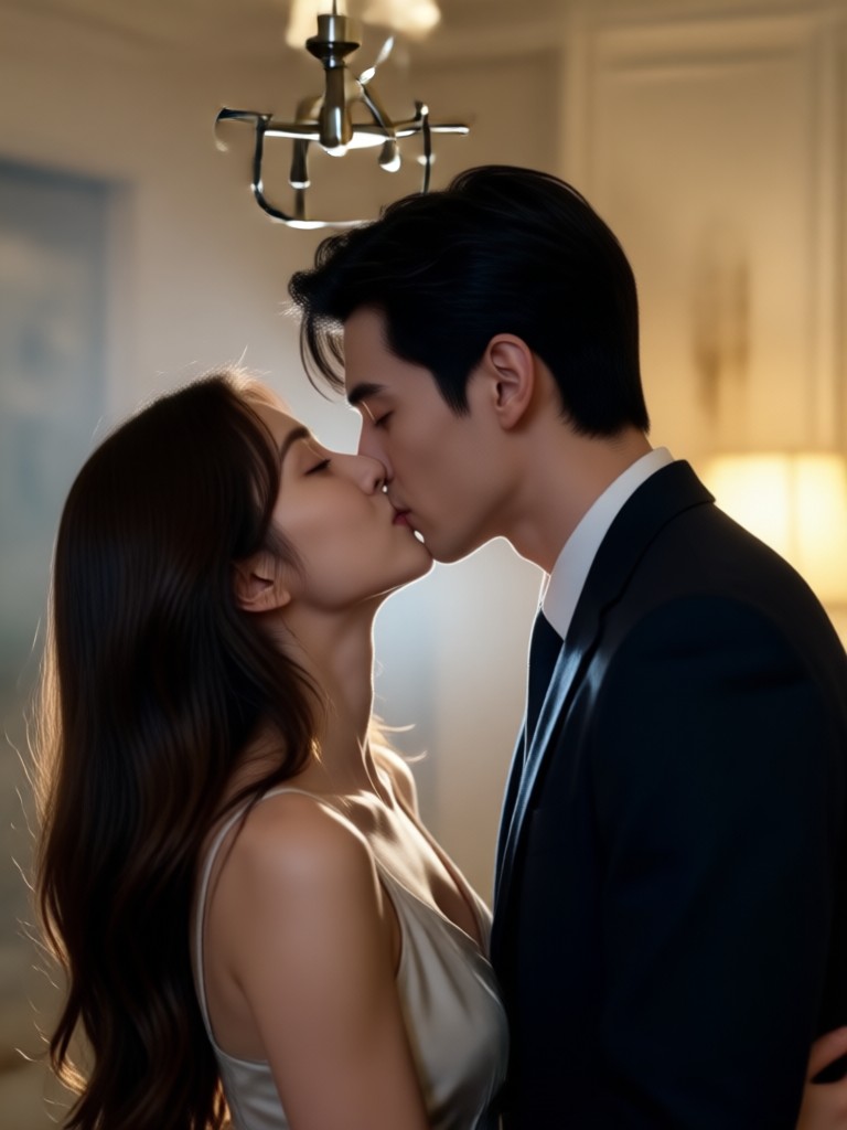 Escena de Beso Íntimo de Cine Independiente