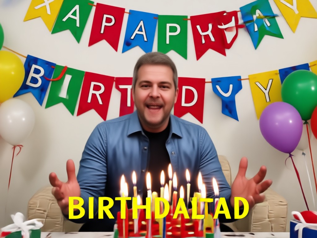 Different video style themes for a father's birthday