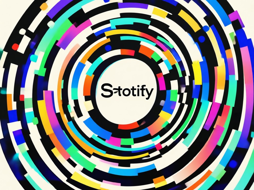 Smartphone showing Spotify app with new cover uploading