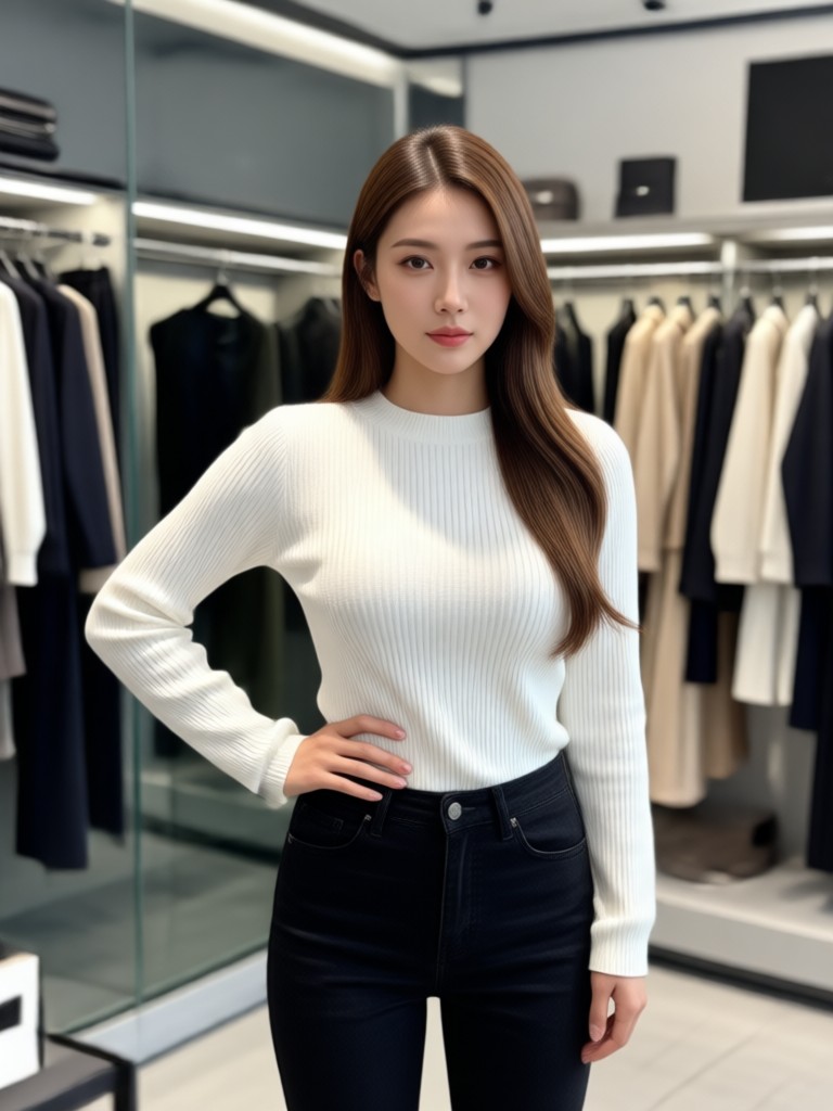 Office wear virtual fitting